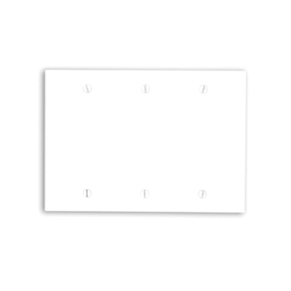 Leviton Blank 3 Gang Wallplate 88033